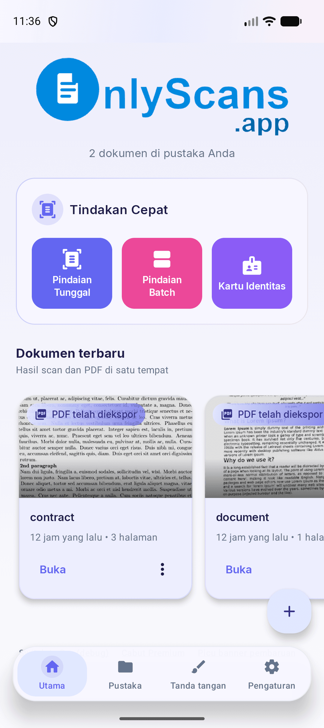 Aplikasi Pemindai Dokumen Gratis untuk Android & iOS — OCR Offline & PDF yang Dapat Dicari | OnlyScans